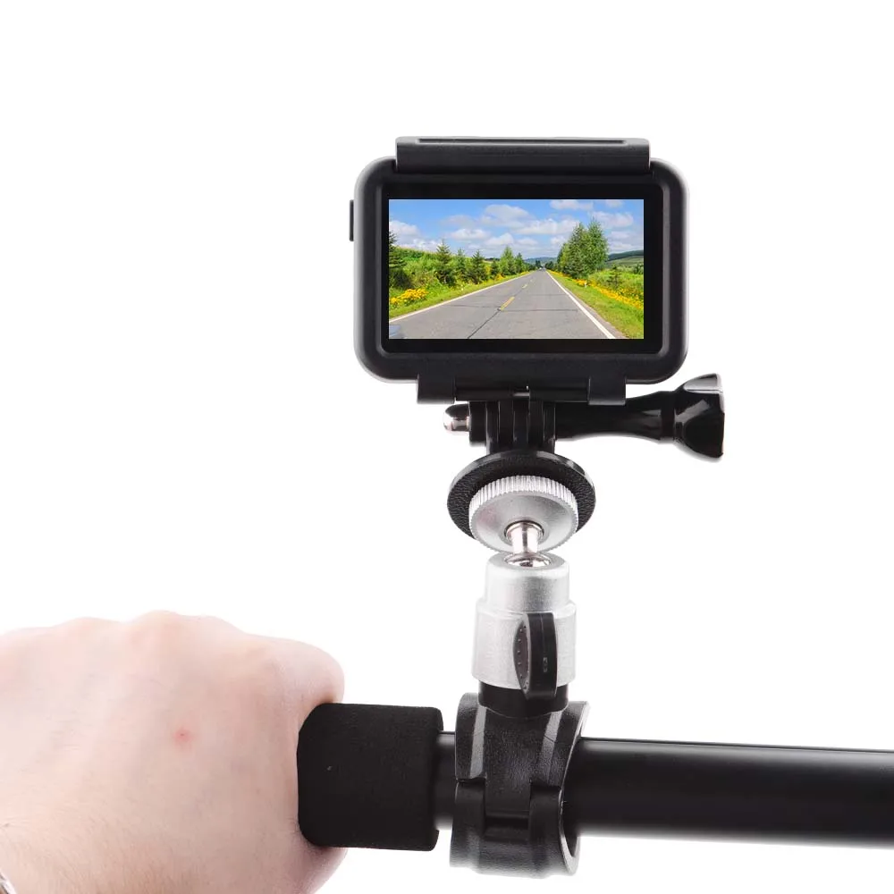 Для DJI OSMO ACTION Bike Bicycle многоугольный держатель кронштейн для камеры поддержка