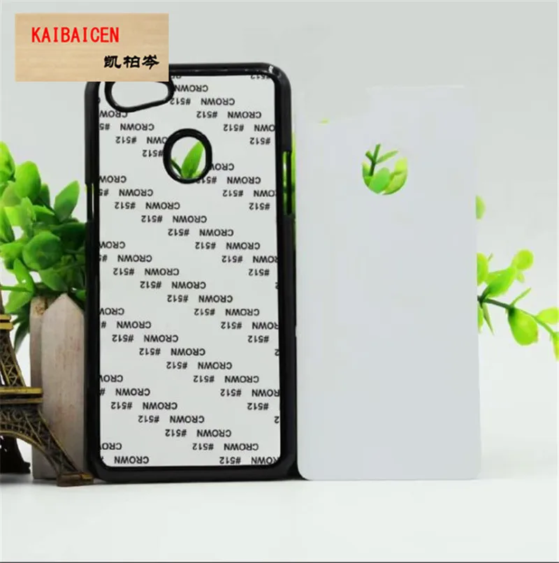 DIY 2D прочный ПК пластик пустой чехол с сублимационной печатью для OPPO F5 с алюминиевым листом и переднюю панель