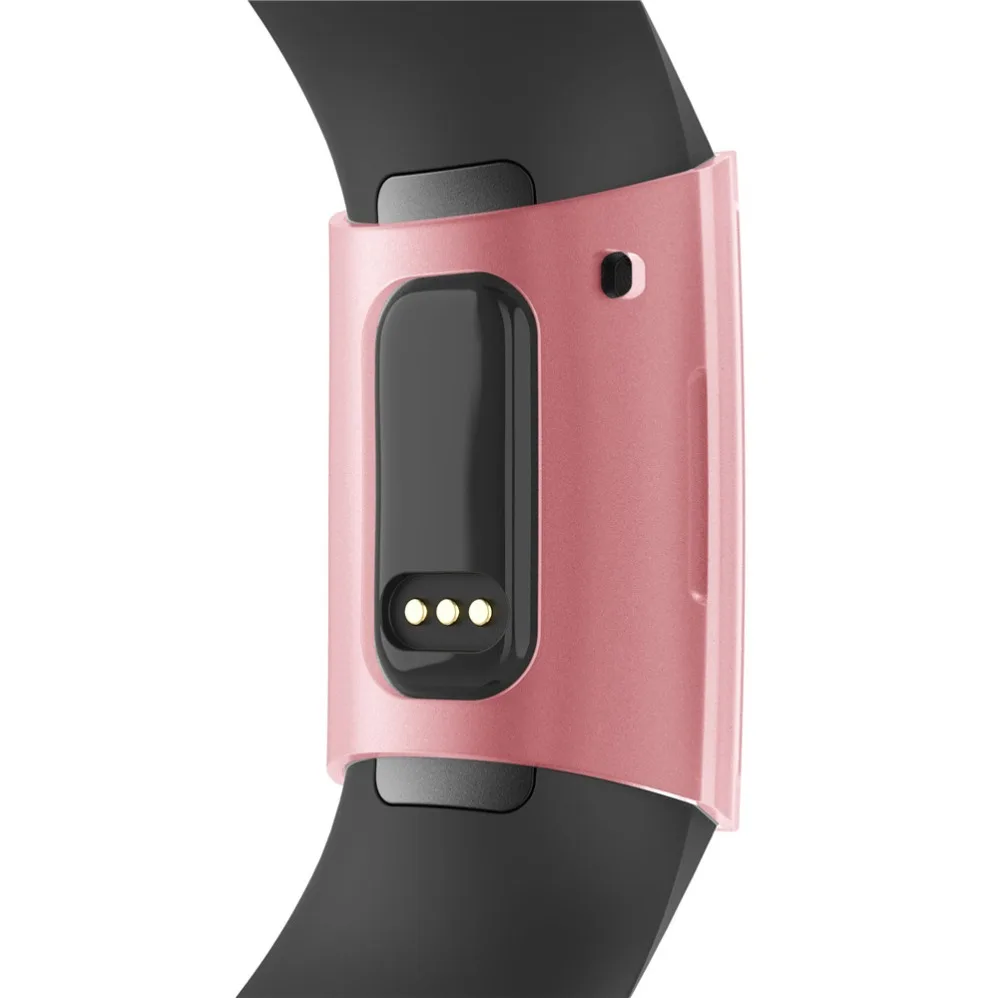 2 шт./лот силиконовый защитный чехол для Fitbit Charge 3 аксессуары смарт-часов экрана
