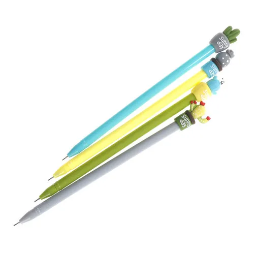 2 шт. креативный Кактус в горшке Стайлинг нейтральная ручка с 0 5 мм Полная игла