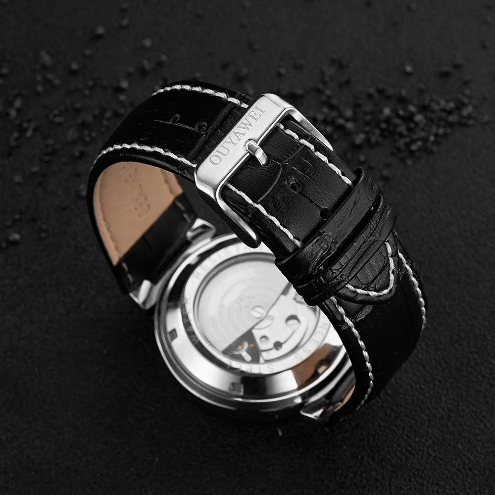 Orologio Uomo OYW Роскошные Мужские автоматические механические часы для мужчин с