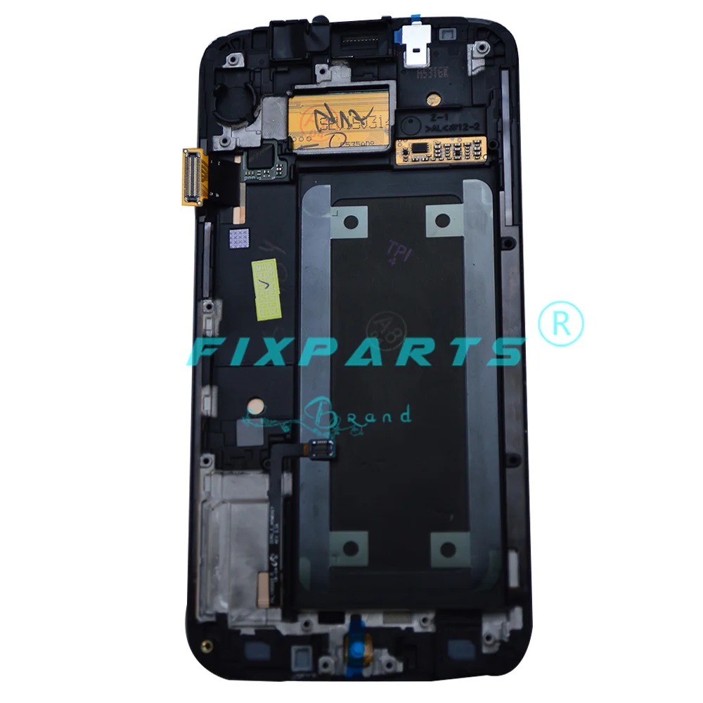 5.1для samsung Galaxy S6 Edge lcd G925 G925F SM-G925F дисплей кодирующий преобразователь сенсорного экрана в сборе с рамкой для samsung S6 Edge lcd
