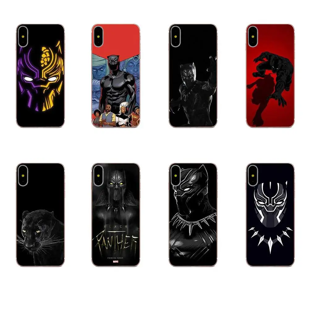 Супер Герои комиксов Marvel Черная пантера для Galaxy Alpha Core Note 2 3 4 S2 A10 A20 A20E A30 A40 A50 A60 A70 M10