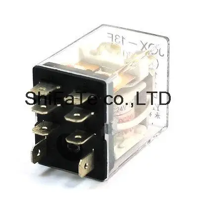 Электромагнитное реле DPDT 8 Pin 24 в пост. Тока номинальная катушка JQX 13F 2C 24|electromagnetic