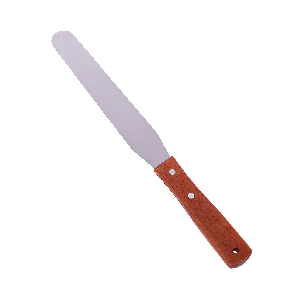 10/12 дюймов нержавеющая сталь шпатель для торта обжарки тесто сливочного масла