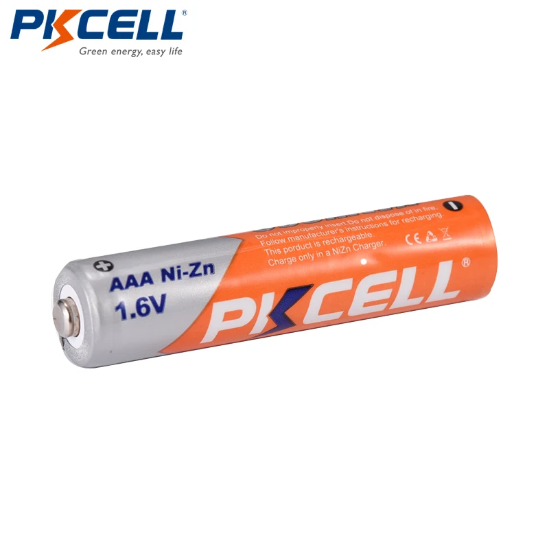 Кабельный тестер кабеля 8 шт. PKCELL AAA Батарея 1 6 NIZN Перезаряжаемые Ni Zn 900mWh с 2 держать