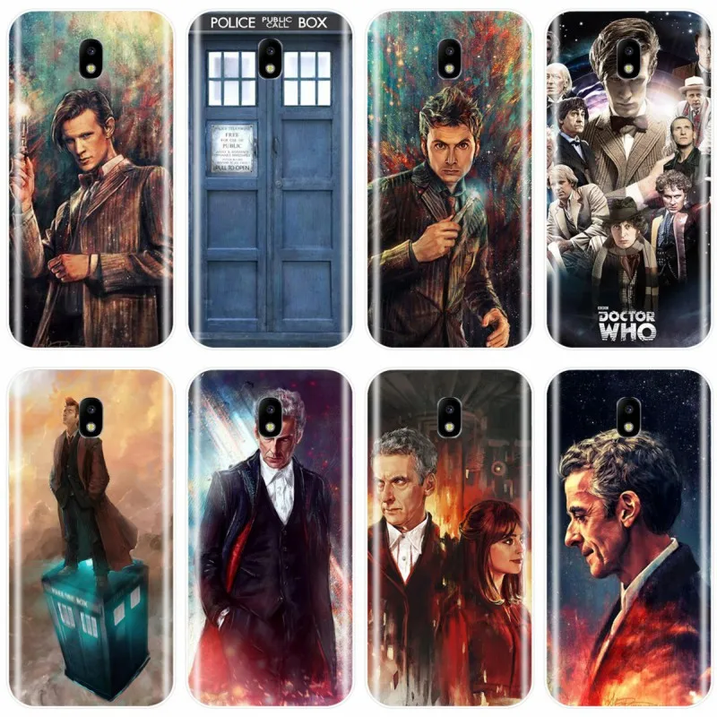 Чехол для телефона из мягкого силикона и ТПУ Tardis Box Doctor Who чехол Samsung Galaxy J3 J4 J6 J8 2018 J5