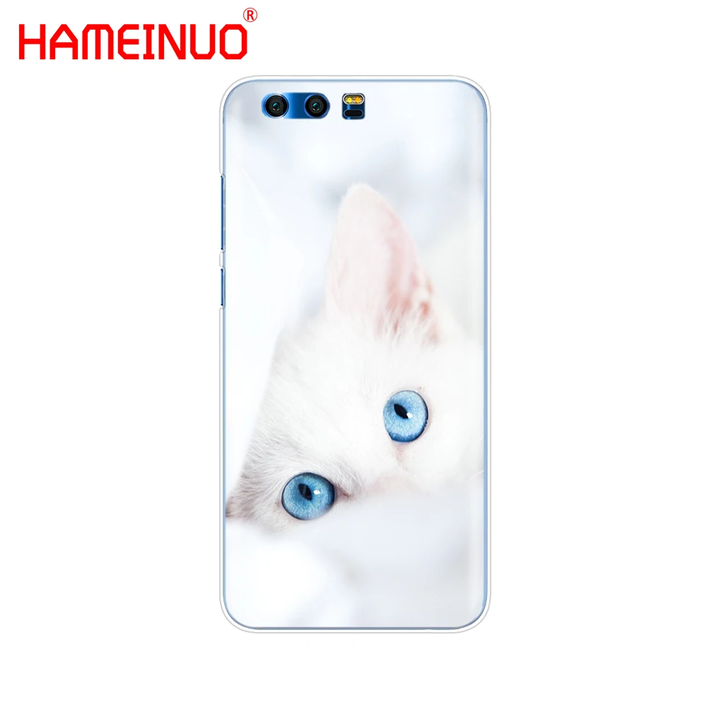 HAMEINUO кошка выглядит на вас чехол для телефона Huawei Honor 10 V10 4A 5A 6A 7A 6C 6X 7X 8 9 LITE|Бамперы|