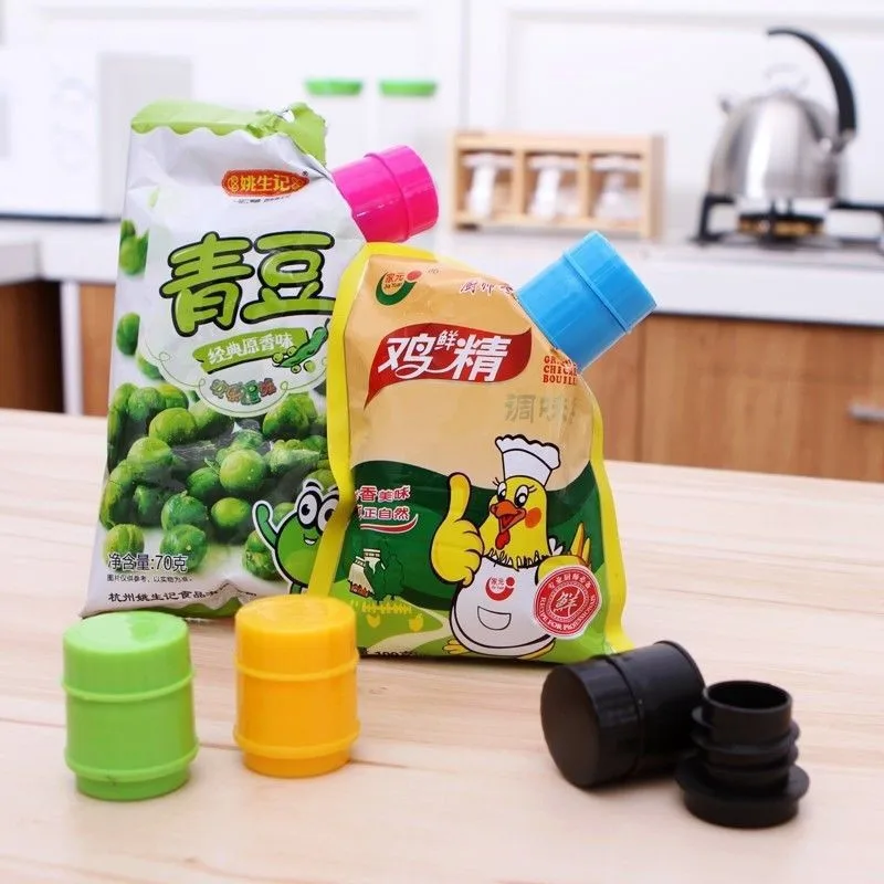 1 шт. пластиковый зажим для упаковки закусок и приправ | Дом сад