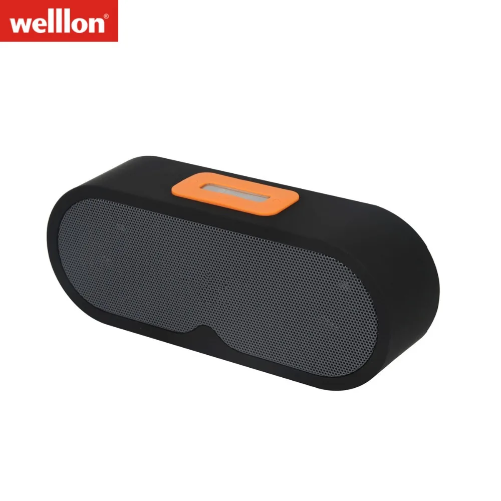 Bluetooth Speakers WELLLON Outdoor Portable Speaker Wireless Waterproof Mini Super Bass With Mic TF Card | Электроника
