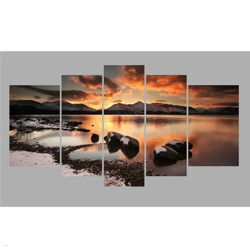 Современные настенные картины для гостиной маслом домашний декор Картина на