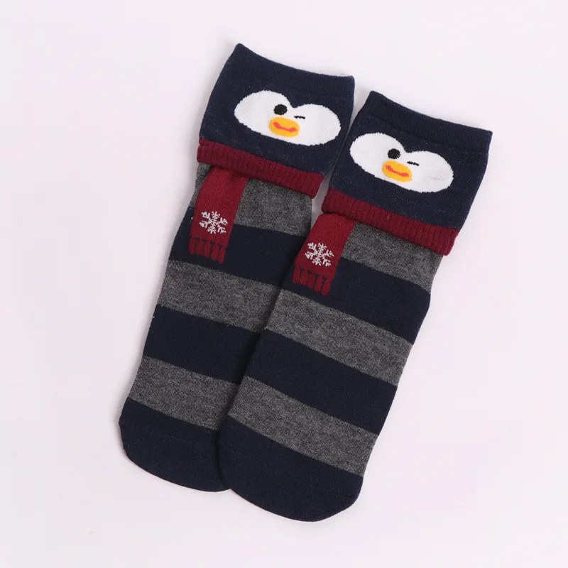 Dark Grey Luckymily Модные женские теплые носки серия с персонажами из мультфильмов о животных милые животные Kawaii Harajuku стиль забавные носки подарки Meias - Цвет: Dark Grey