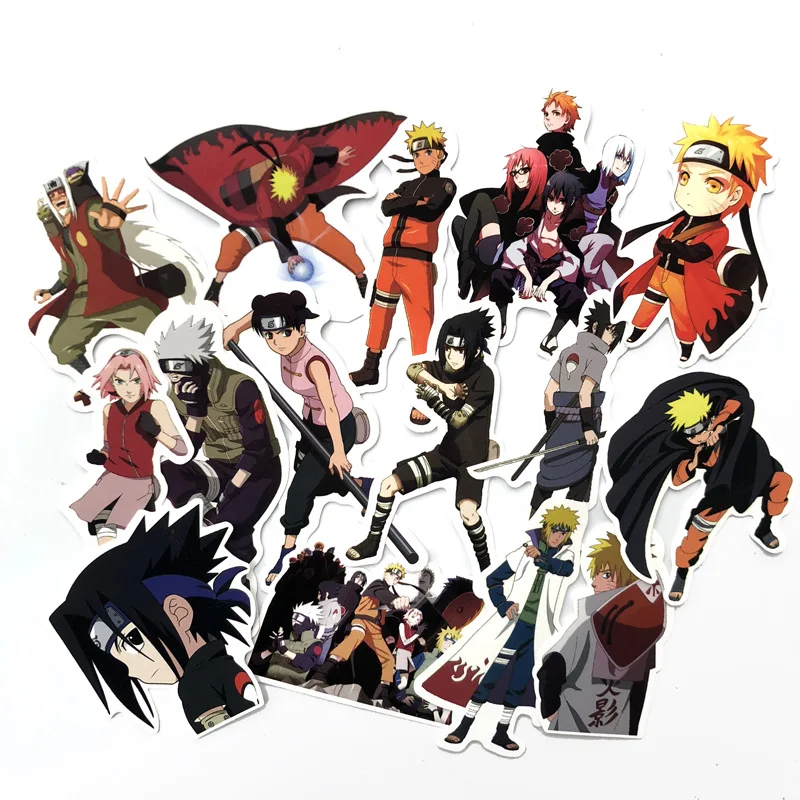 Мультяшная наклейка 63 naruto Grafii для ноутбуков скейтбордов Macbook чемоданов на