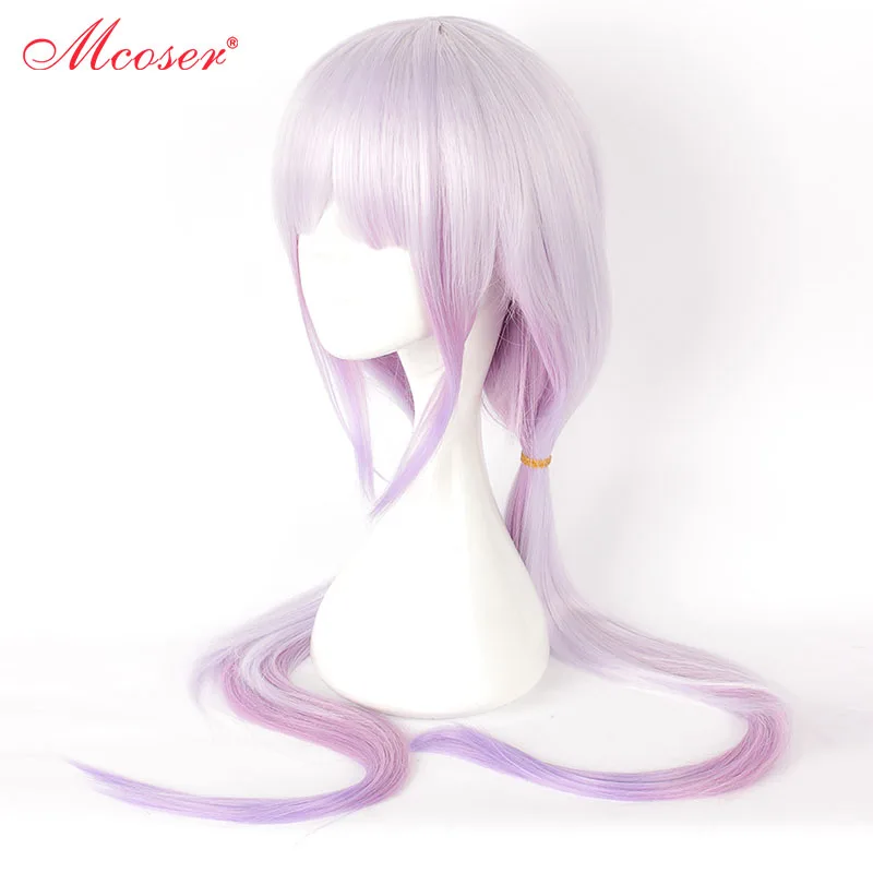 Mcoser 37,3" 100 см длинные прямые синтетические волосы высокотемпературные волокна смешанных цветов WIG-643A - Цвет: T1B/613