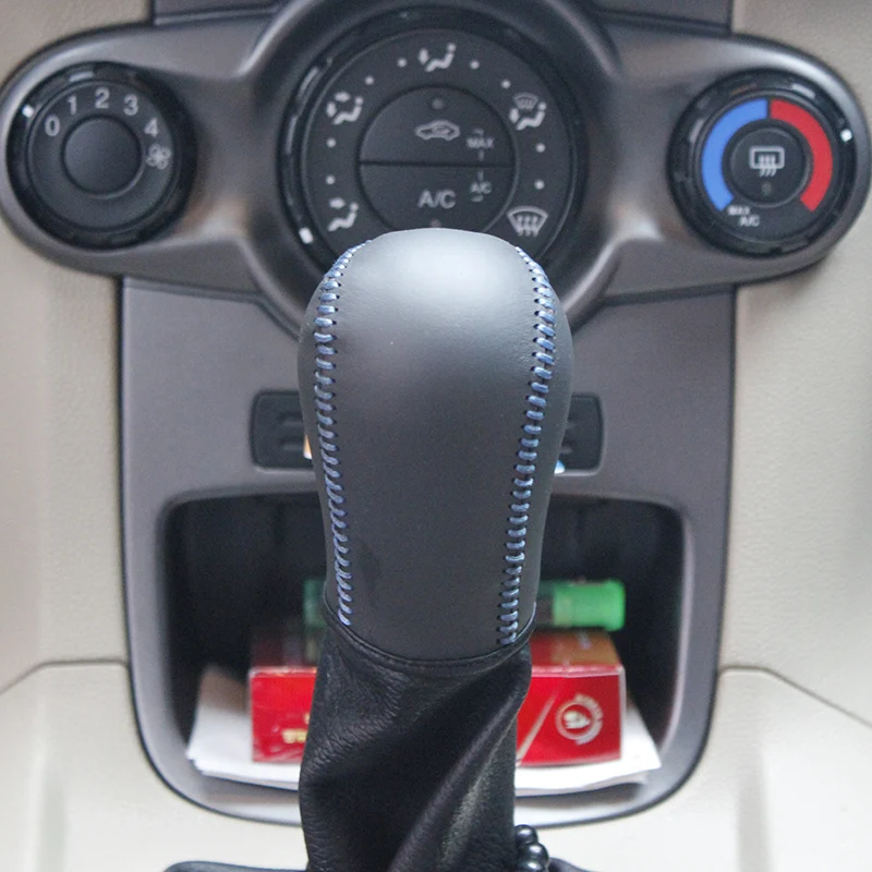 Накладка на ручку переключения передач из натуральной кожи|leather shift knob cover|shift