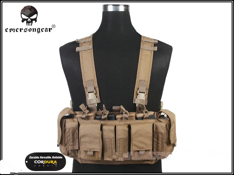 2017EmersonGear MF стиль UW IV нагрудная установка 500D Molle тактический жилет с несколькими карманами для EDC инструменты фонарик Фонарь BBs патчи - Цвет: CB