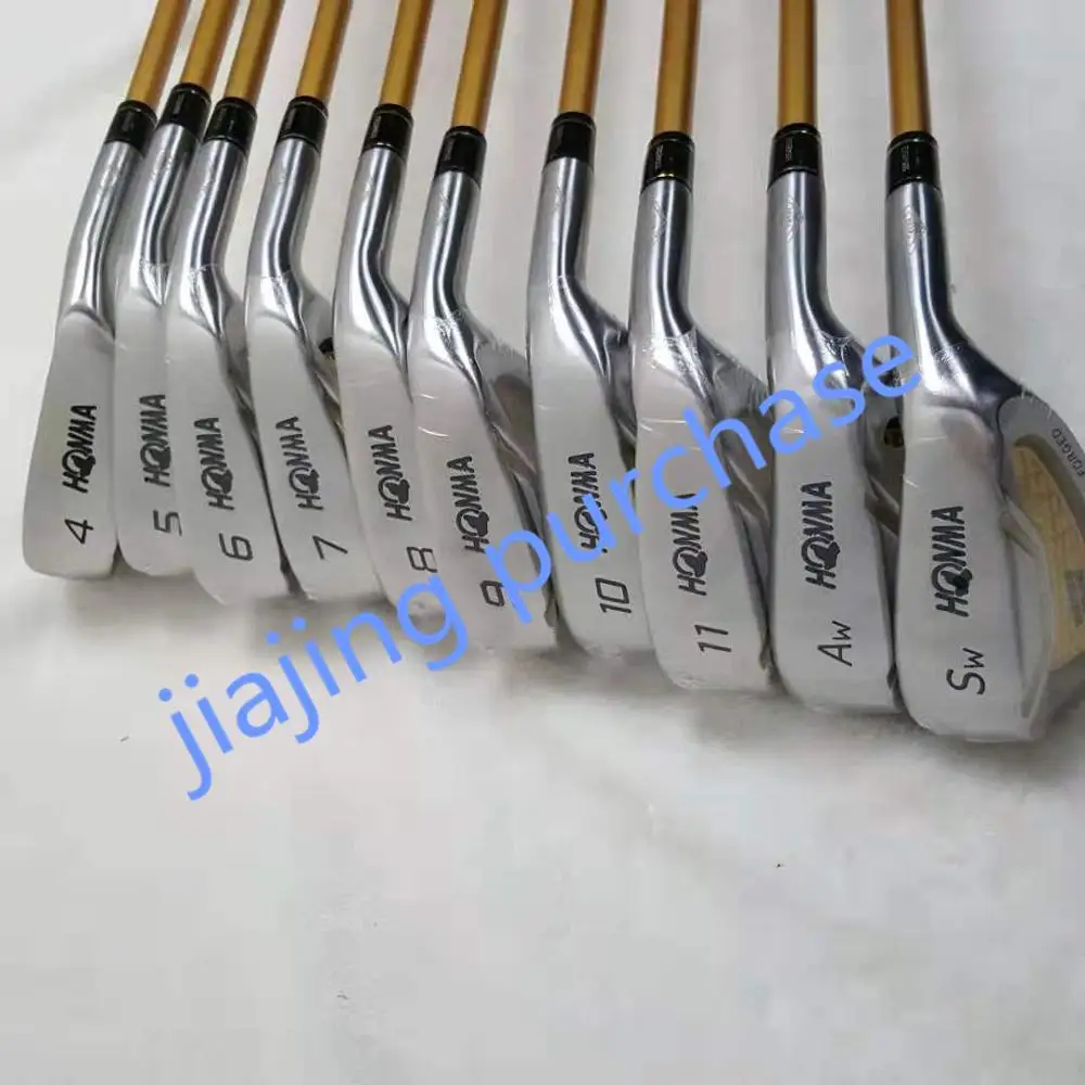 Полный новый HONMA S 06 четырехзвездный гольф клуб 4 11.a.s утюги для гольфа Grafite R/S