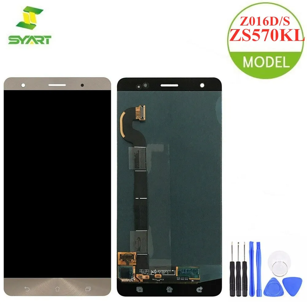 

For ASUS ZenFone 3 Deluxe ZS570KL LCD Display Touch Screen Digitizer Assembly Replacement For Z016D Z016S 5.7 Inch LCDs Screen