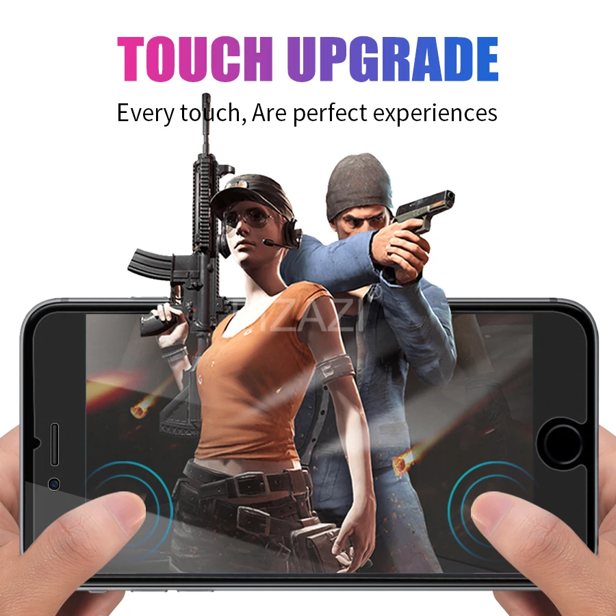 Матовая защитная пленка из закаленного стекла премиум класса для iPhone Xs Max XR 6 6S 7 8