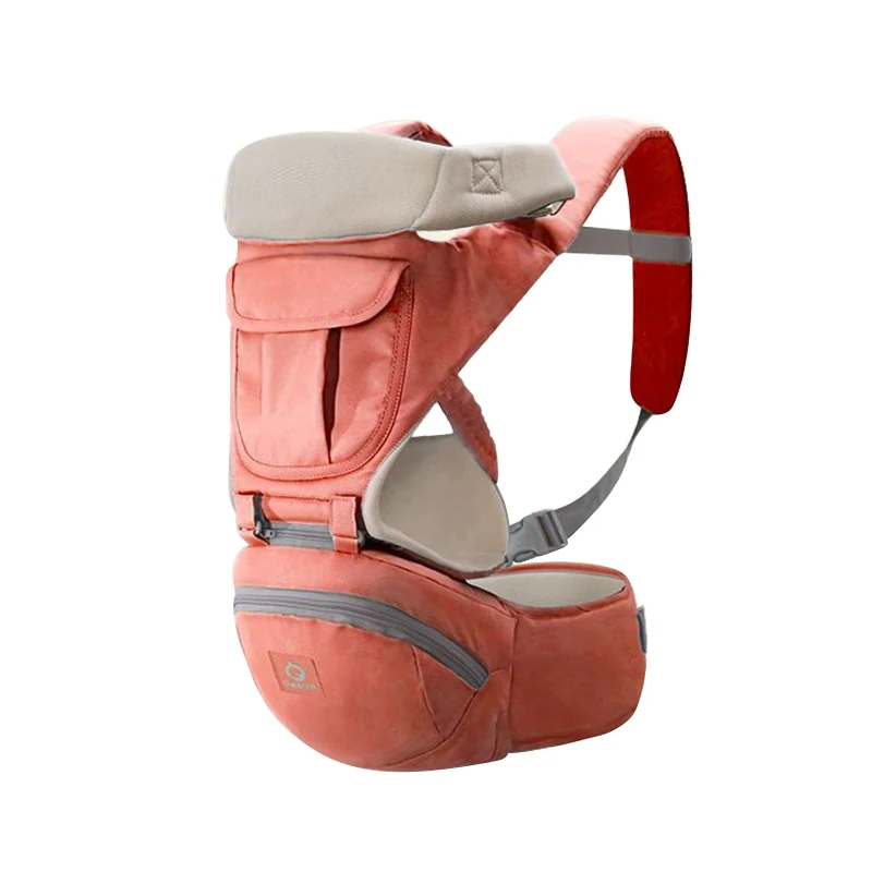 

Breathable Ergonomic Infant Baby Carrier Backpack Portable Infant Baby Carriers Hip seat Heaps Baby Sling Carrier Wrap 2019 New