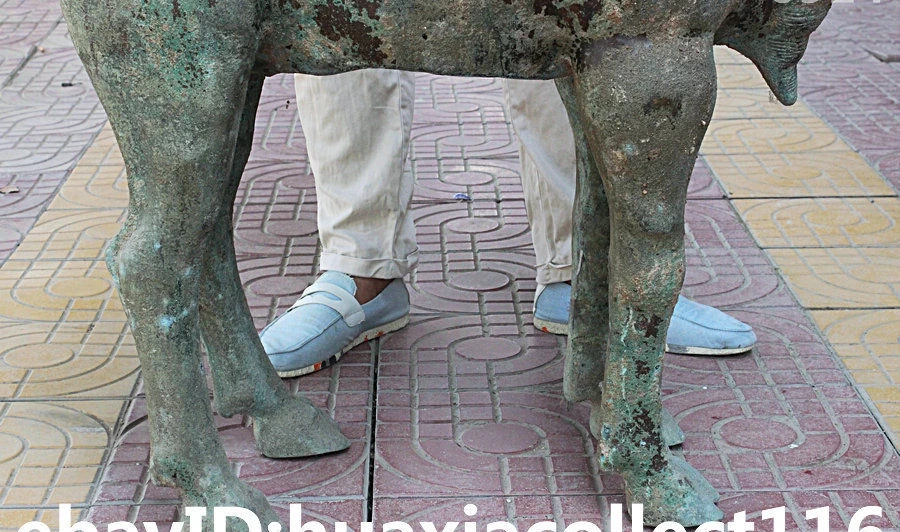 41 &quotОгромный Китайский Династии Долголетия Бронзовая Королевский Корабль