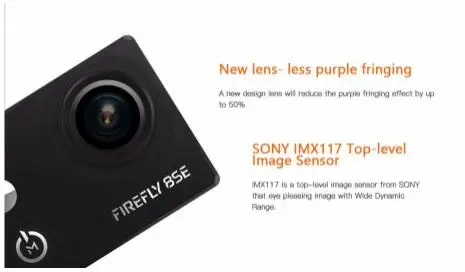 Экшн-камера Hawkeye Firefly 8SE 8S 6S с сенсорным экраном 4K 30fps 90/170 градусов Super-View Bluetooth FPV