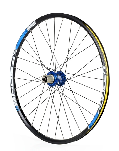 Сверхлегкий XF2046 KOOZER 26er MTB горный велосипед колеса 32 H велосипедный дисковый тормоз колеса передние 2 задние 4 ступицы 72 клика - Цвет: Blue Pair