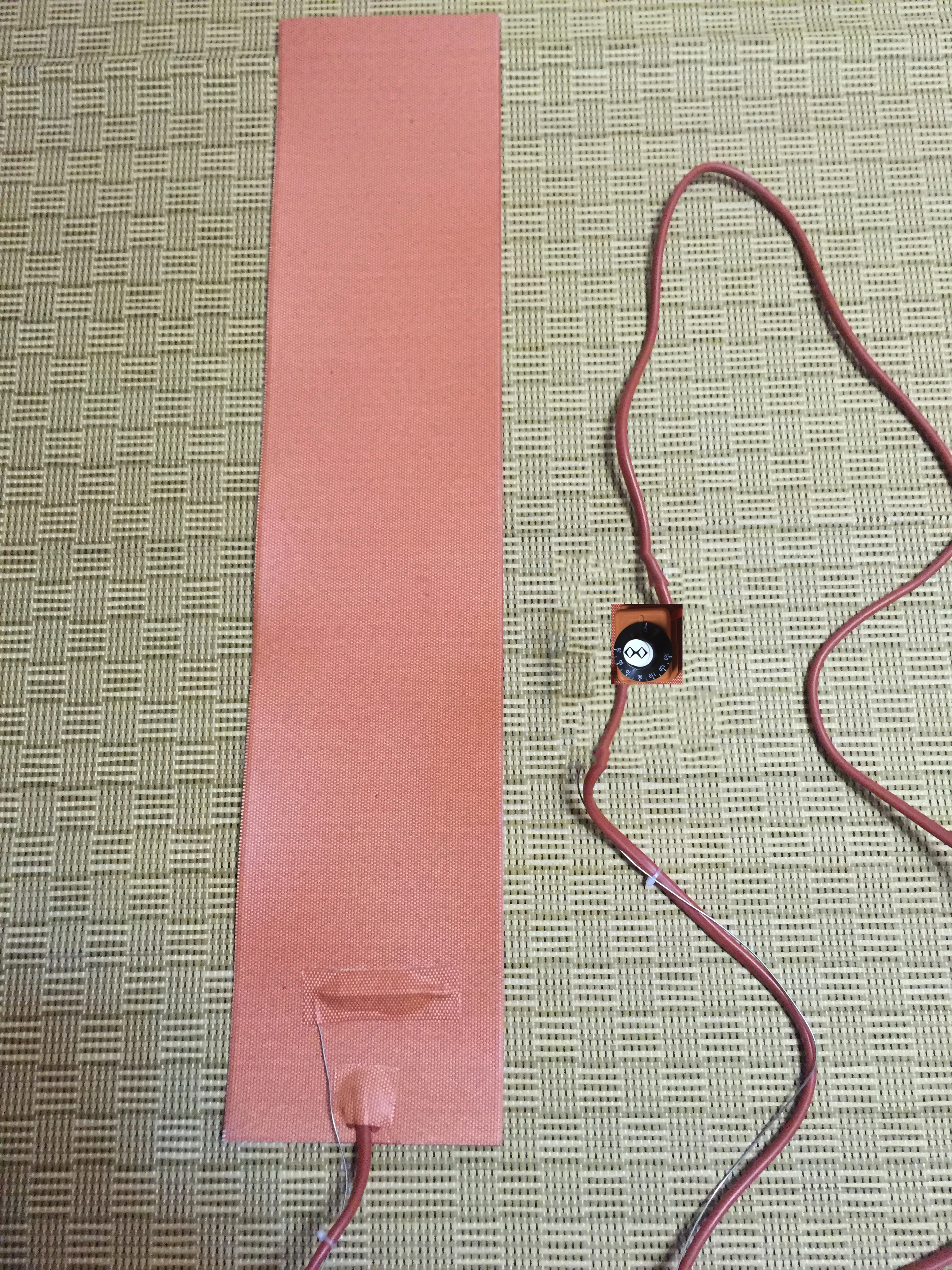 

150*500 220V Knob temperature control FPB split screen treasure,heating plate silicone heater pad element flexible element heat