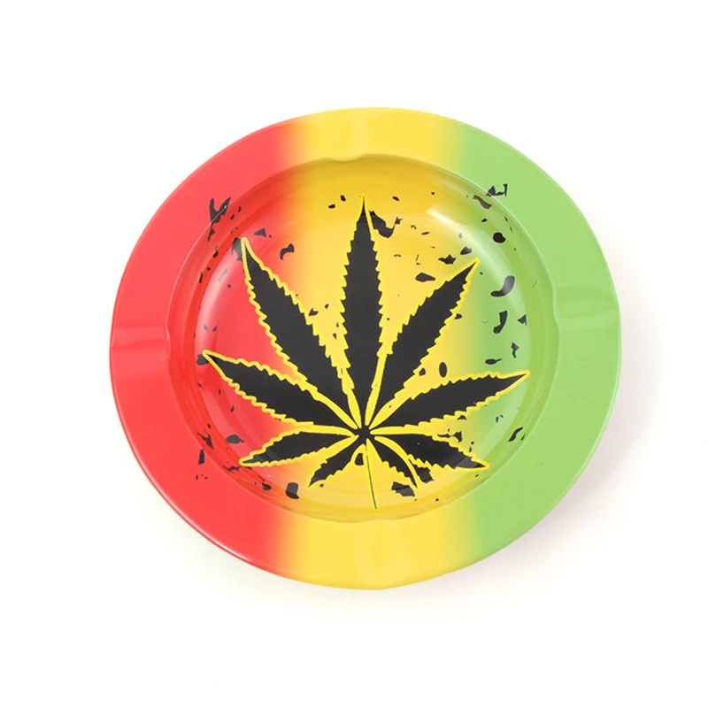 GERUI Mini Portable Metal Cigarette Ashtray Cigar Ashtray A Variety Of Styles Optional Smoking Accessories JL-108S