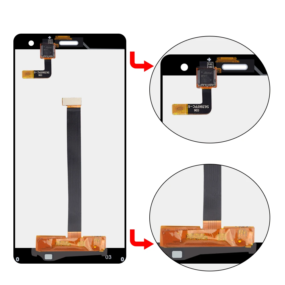 ЖК дисплей для Xiaomi Mi4 Mi 4 M4 панель монитор Сенсорный экран дигитайзер стекло в
