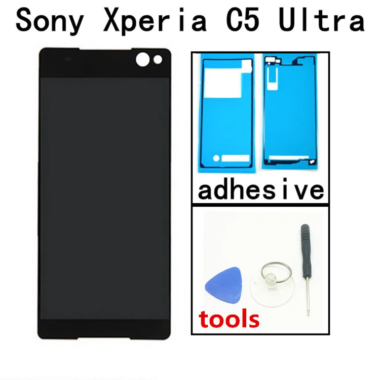 Сенсорный ЖК-экран 6 0 дюйма для SONY Xperia C5 E5506 E5533 E5563 E5553 дигитайзер Ultra экран дисплея