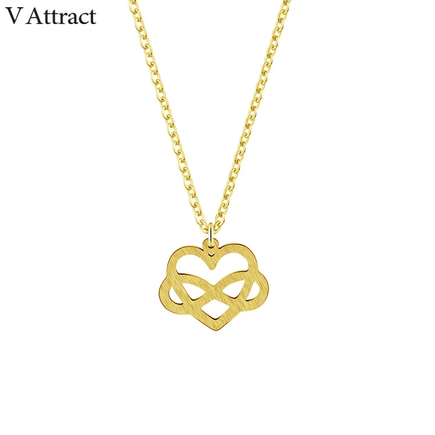 Женское Ожерелье чокер из нержавеющей стали с подвеской|heart pendant necklace|necklaces for