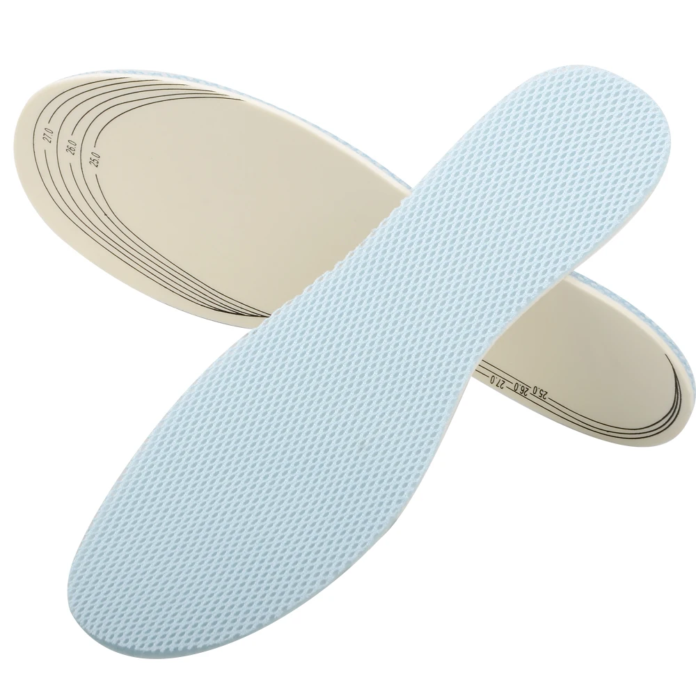 

Elino Ultra Breathable Insoles For Men Women Sweat-absorbent Deodorant Sport Casual Shoes Insert Health Insole Soles Foot Pad