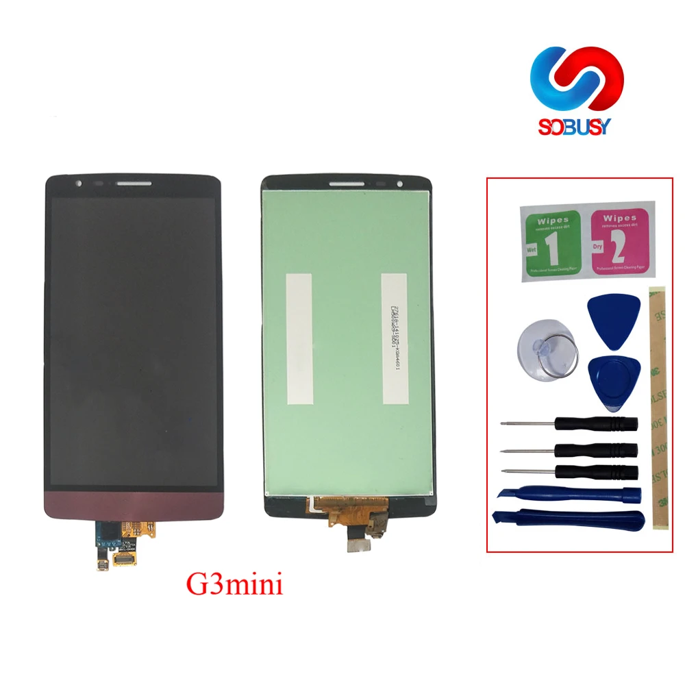 100% протестированный 5 0 &quot1280x720 для LG G3 S G3S D722 D724 D725 оригинальный Мини ЖК дисплей с