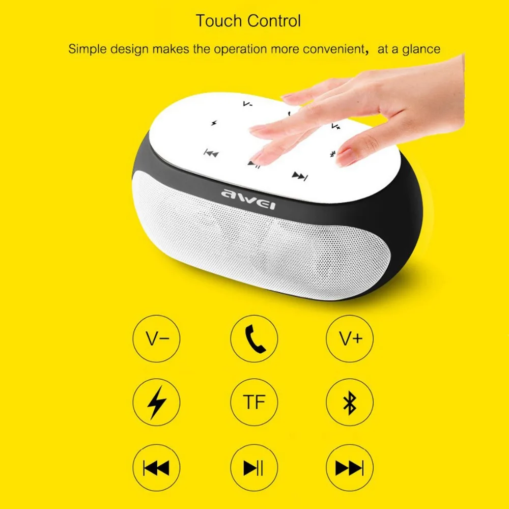 AWEI Bleutooth Музыка Звук Саундбар Blutooth компактные беспроводные Переносные Bluetooth