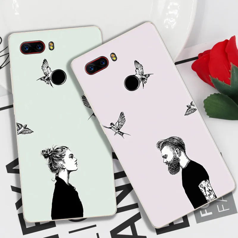 For ZTE Nubia Z17S Case 5.73&quot Cartoon Cat Animal Hard PC Back Cover Full Body Protective Shell Silicone TPU |