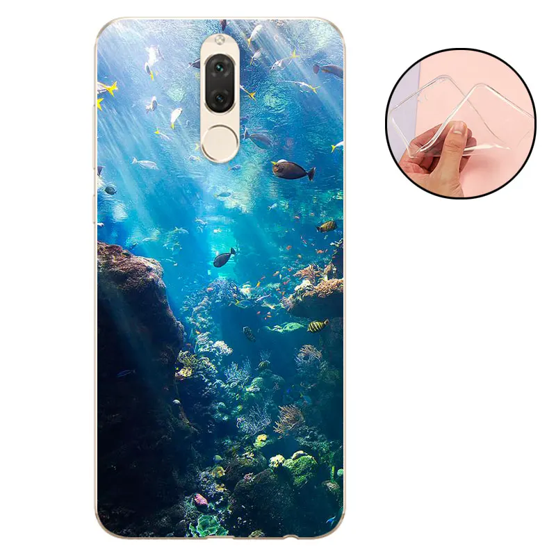 Mate 10 Lite чехол, мягкий силиконовый чехол s для huawei mate 10 Lite/Nova 2i чехлы на заднюю панель телефона mate 20 Lite Capa - Цвет: TCHDY