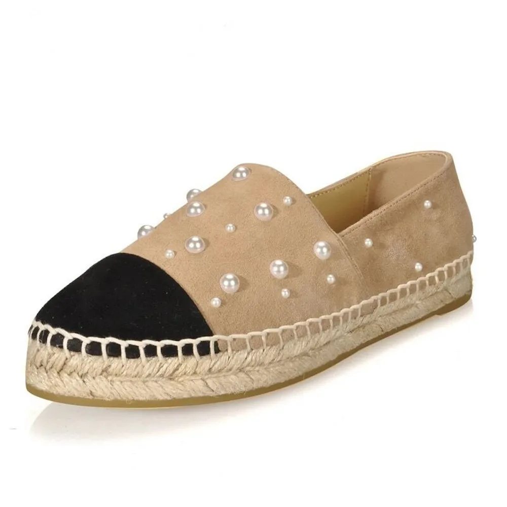 Женская обувь Брендовые женские эспадрильи лоферы Новинка модные удобные туфли