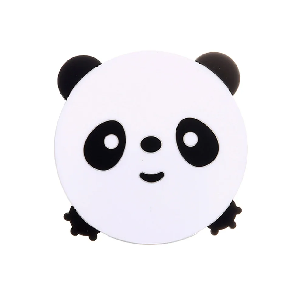 1 шт. силиконовая чашка с животным узором держатель для напитков коврик посуды