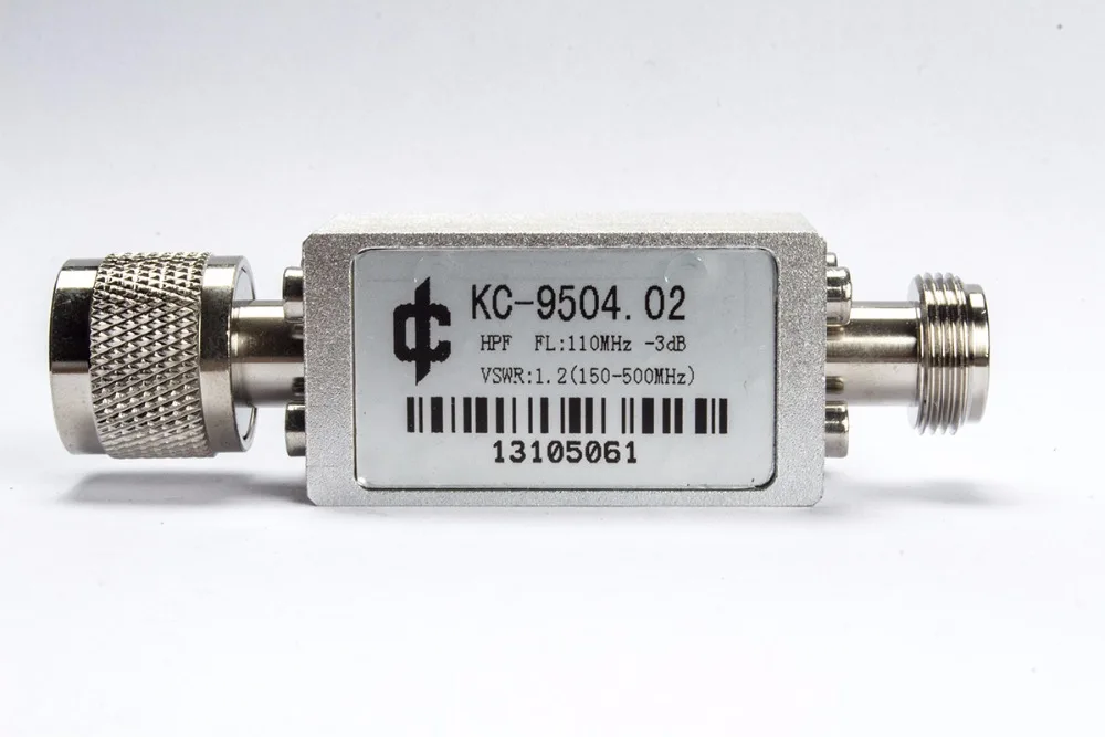 Высокочастотный фильтр предвыборное устройство KC-9504.02 KC9504.02HPF duplexer вариант 110 МГц