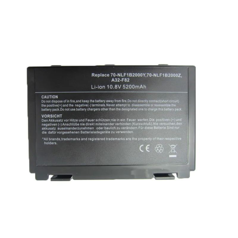 Аккумулятор HSW 5200 мАч новый аккумулятор k50in 6 ячеек для ноутбука Asus K40 F82 A32 F52 K50 K60