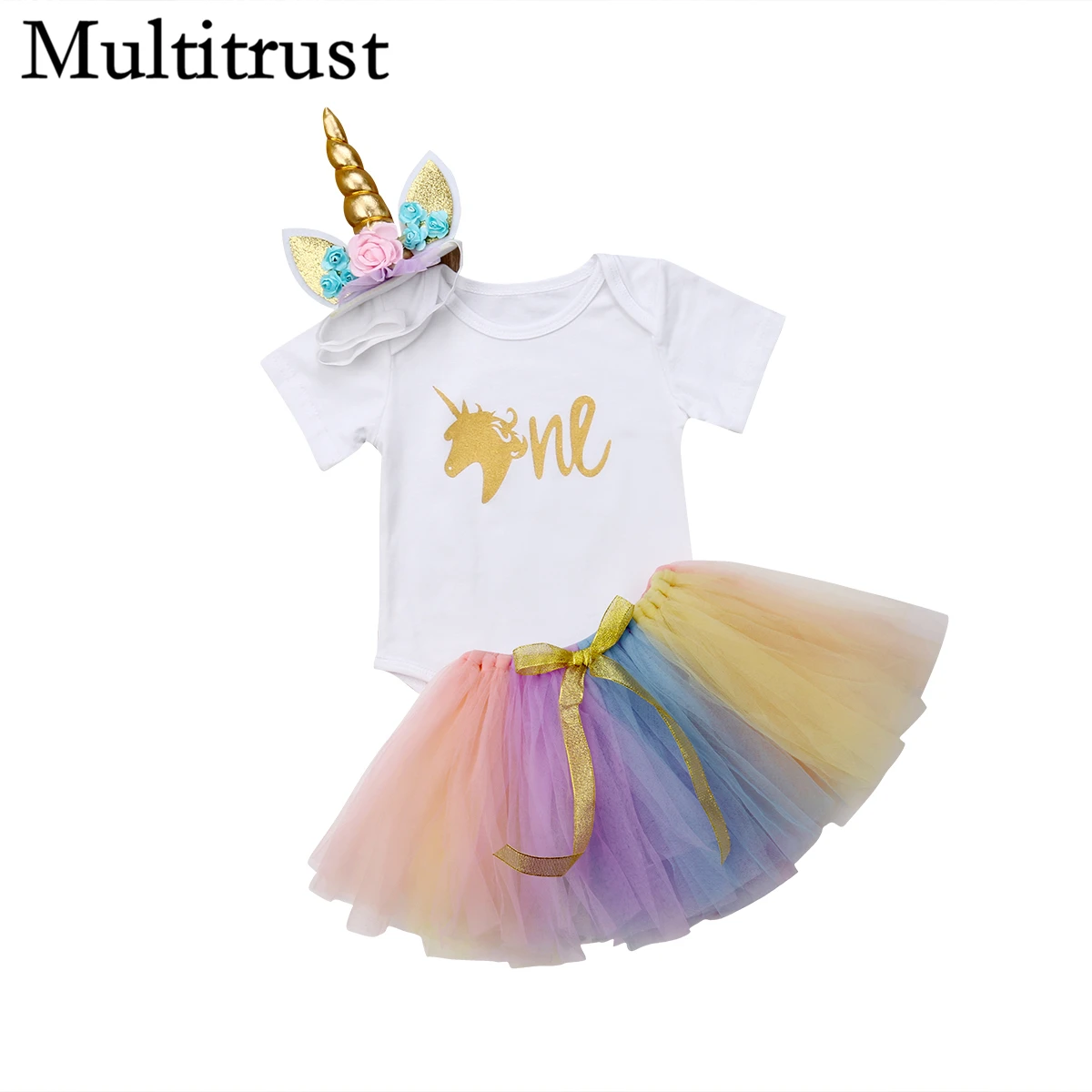 Боди с юбкой пачкой для новорожденных девочек|Комплекты одежды| |