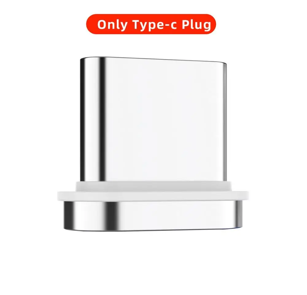 Only Type-C Plug Магнитный usb-кабель Uverbon, суперзарядный кабель USB type C, Магнитный зарядный кабель Micro usb для зарядки и передачи данных, кабель USB для мобильного телефона - Цвет: Only Type-C Plug