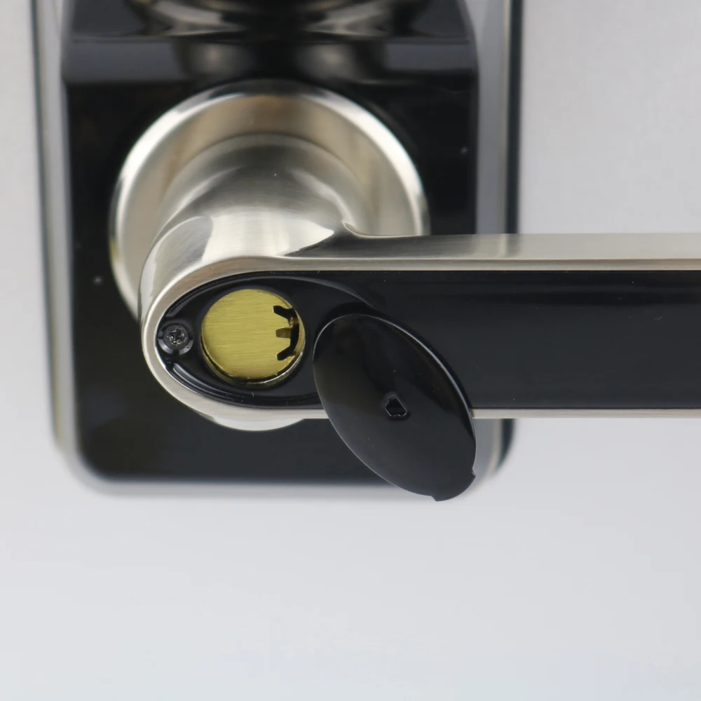 Разблокировка двери по отпечатку пальца pincode карта отпечаток и механический ключ