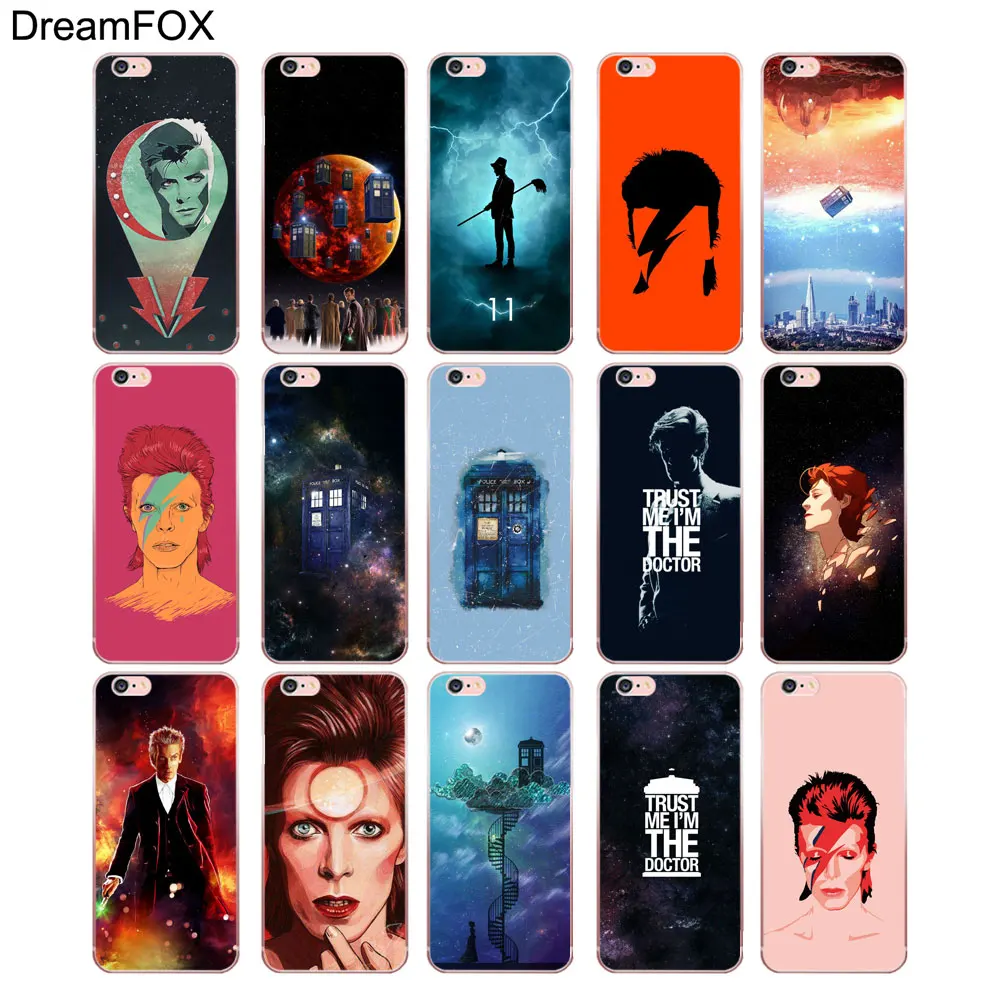 M450 David Bowie Doctor Who Soft TPU Silicone Case Cover For Apple iPhone 11 Pro XR XS Max 8 X 7 6 6S Plus 5 5S SE 5C 4 4S |