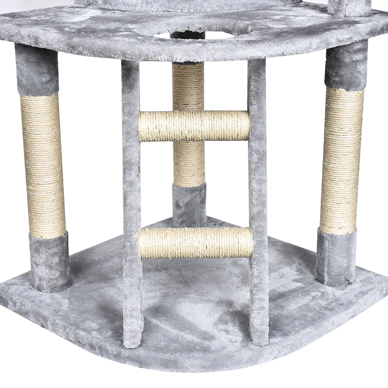 4 вида цветов кошка дерево башня мебель для кондоминиума поцарапать пост прыжки