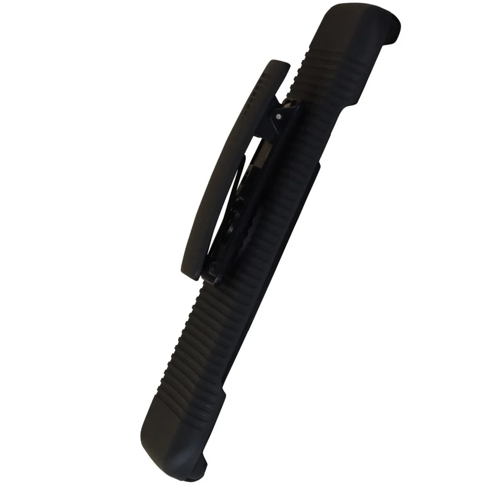 Чехол кобура 2 в 1 гибридный жесткий чехол комбо с подставкой и зажимом для ремня