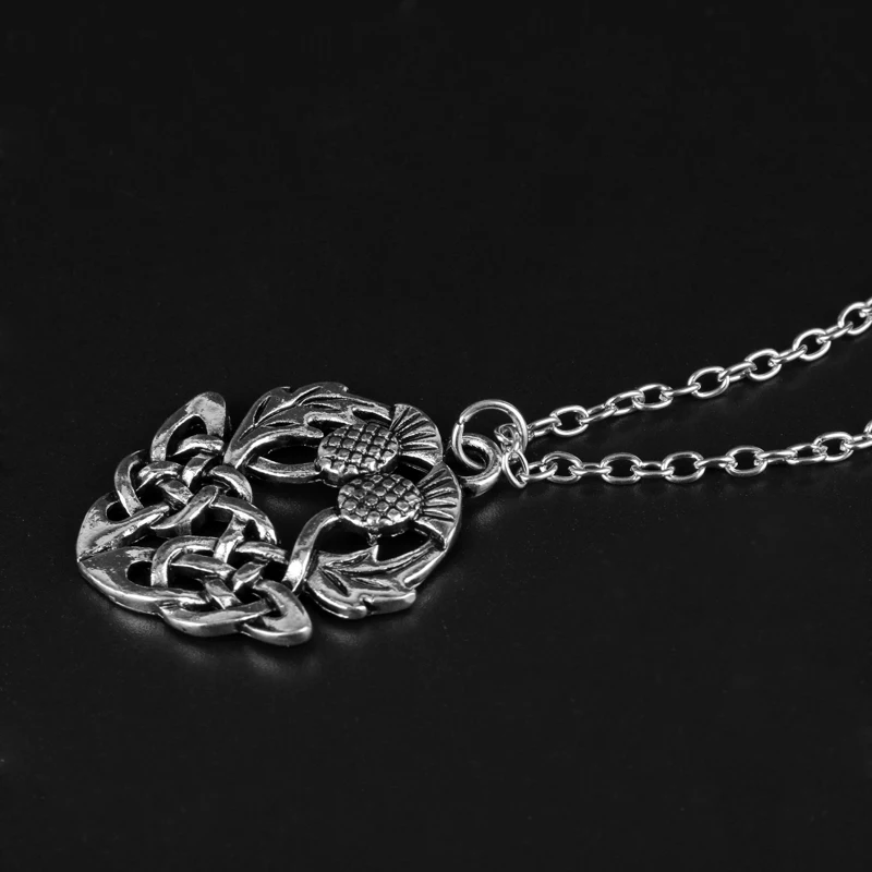 Celtics шотландский национальный символическое ожерелье с подвеской для женщин в