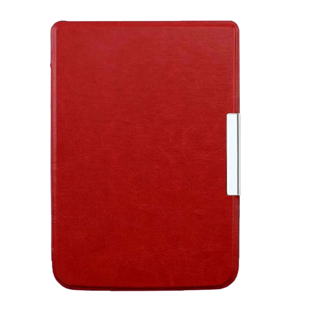 Для карманной книги Базовая Lux 2 Touch Lux 4 HD 3 Smart Cover Чехол, ультра тонкий флип кожаный чехол для карманной книги 616/627/632 состояния заданием будильника