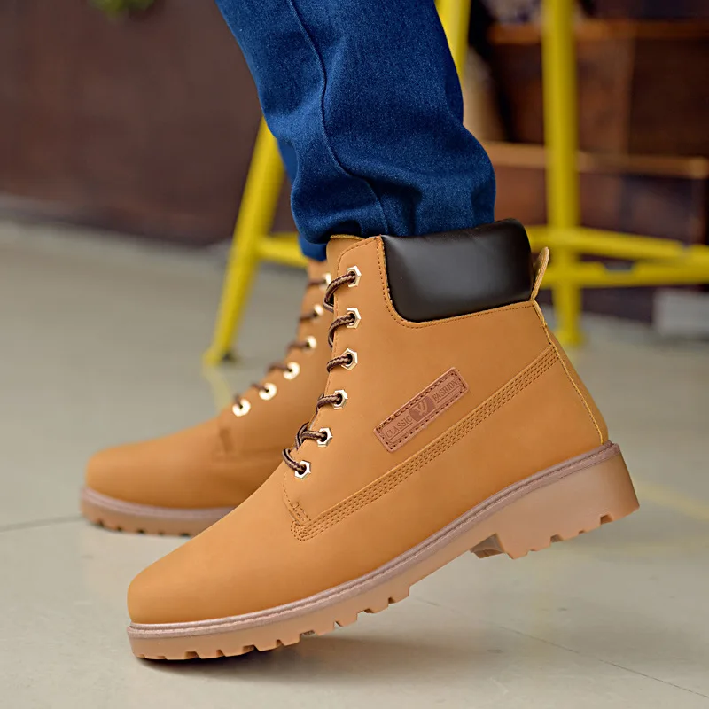 Камуфляжные походные ботинки из искусственной кожи ботильоны Martin для влюбленных